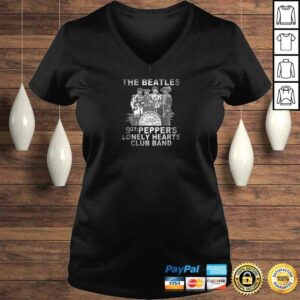 The Beatles Lonely Hearts Club Raglan Baseball Tee