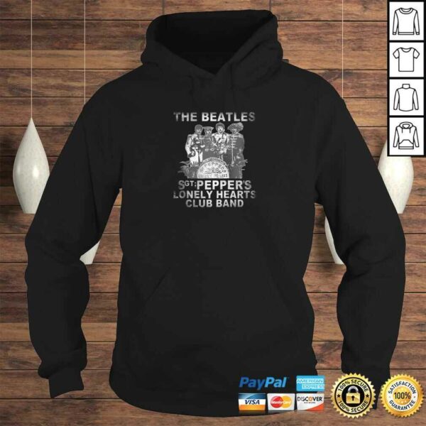 The Beatles Lonely Hearts Club Raglan Baseball Tee