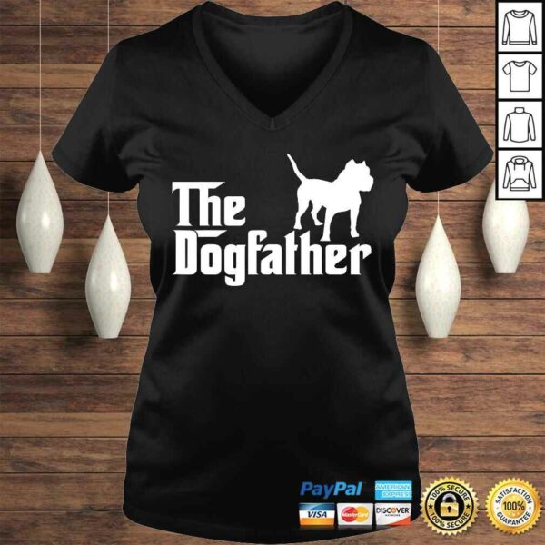 The Dogfather Pit Bull Funny TShirt