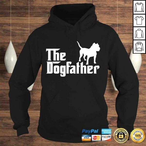 The Dogfather Pit Bull Funny TShirt