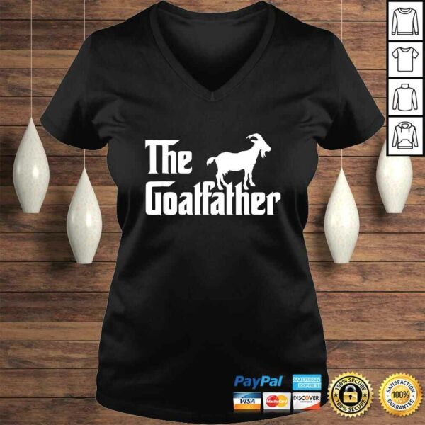 The Goatfather Funny Goat Father Lover Shirt Gift