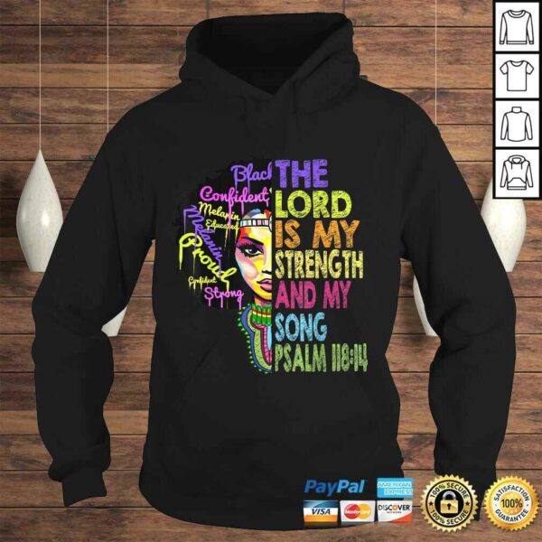 The Lord is My Strength and My Song African Christian Gift TShirt