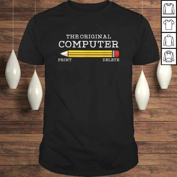 The Original Computer Funny Pencil IT Tech SupporTee T-Shirt