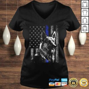 Thin Blue Line Flag K-9 German Shepherd Police Dog Gift Men Shirt 1 Thin Blue Line Flag K 9 German Shepherd Police Dog Gift Men Shirt 2