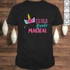 Third Grade Unicorn Back to School Girls 3rd Grade V-Neck T-Shirt