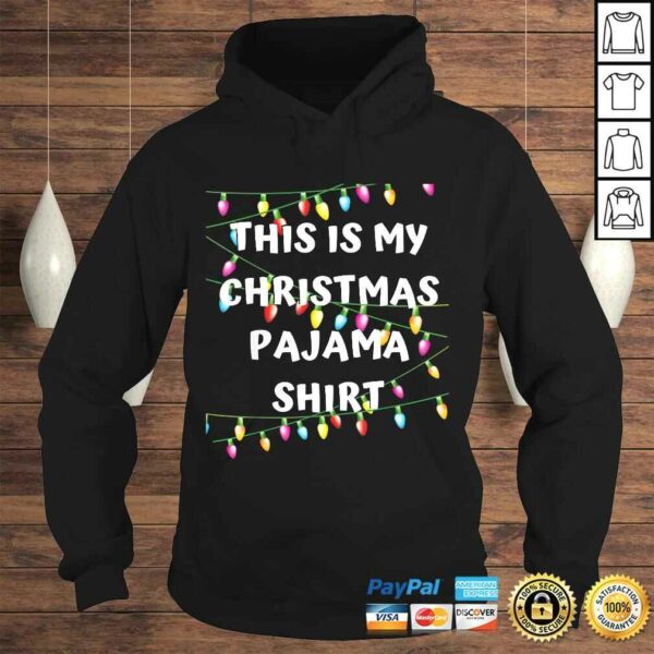 This Is My Christmas Pajama Shirt – Lights Funny Holiday Shirt