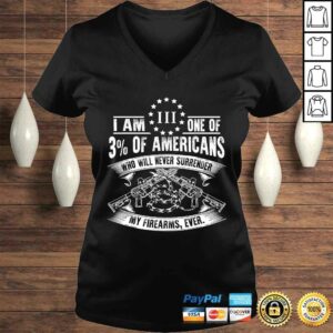 Three Percenter I am one of 3 of Americans