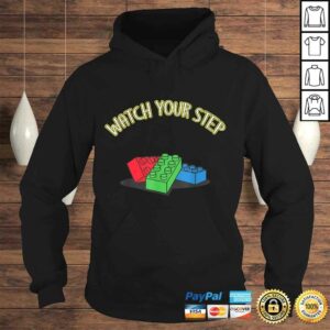 Toy Brick Watch Your Step T-shirt 3 Toy Brick Watch Your Step T shirt 4