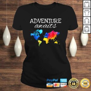 Travel Shirt Wanderlust World Map Adventure Traveler Gift 2 Travel Shirt Wanderlust World Map Adventure Traveler Gift 3
