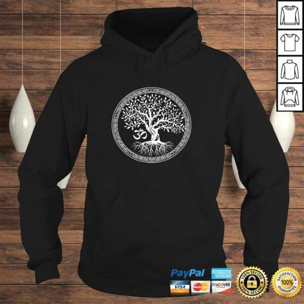 Tree of Life with Om Symbol Yoga TShirt