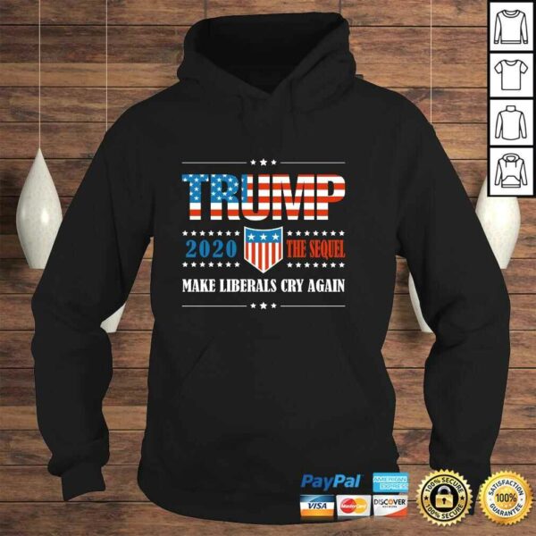 Trump 2020 Make Liberals Cry Again Donald Trump Election Pullover Hoodie