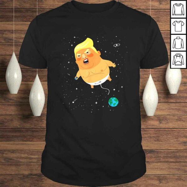 Trump Baby Space Blimp Funny AntiTrump Gift Top