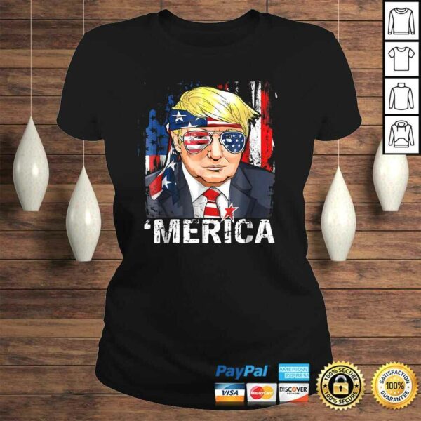 Trump Merica Shirt Murica 4th of July American Flag Shirts