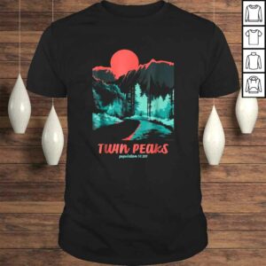 Twin Peaks Classic Tonal Color Pop Poster Graphic Shirt Twin Peaks Classic Tonal Color Pop Poster Graphic Shirt