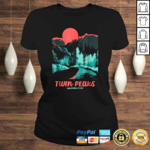 Twin Peaks Classic Tonal Color Pop Poster Graphic Shirt 2 Twin Peaks Classic Tonal Color Pop Poster Graphic Shirt 3