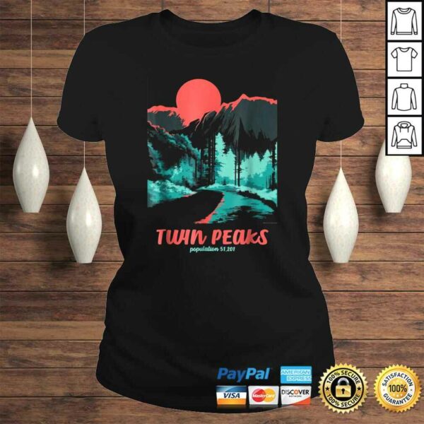 Twin Peaks Classic Tonal Color Pop Poster Graphic Shirt