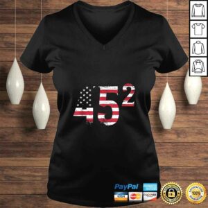 USA Flag 2020 Re Election 45 Gifts Donald Trump TShirt
