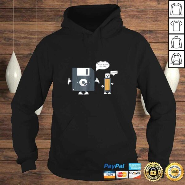 USB Floppy Disk I Am Your Father Shirt Funny Nerd Geek Tee