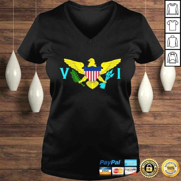 USVI Shirt  US Virgin Islands Flag Gift Tee