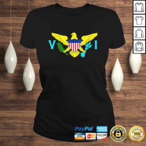 USVI Shirt US Virgin Islands Flag Gift Tee 2 USVI Shirt US Virgin Islands Flag Gift Tee 3