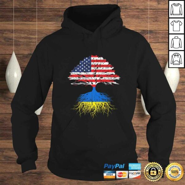 Ukrainian Roots American Grown Ukraine Shirt Men Women Kids