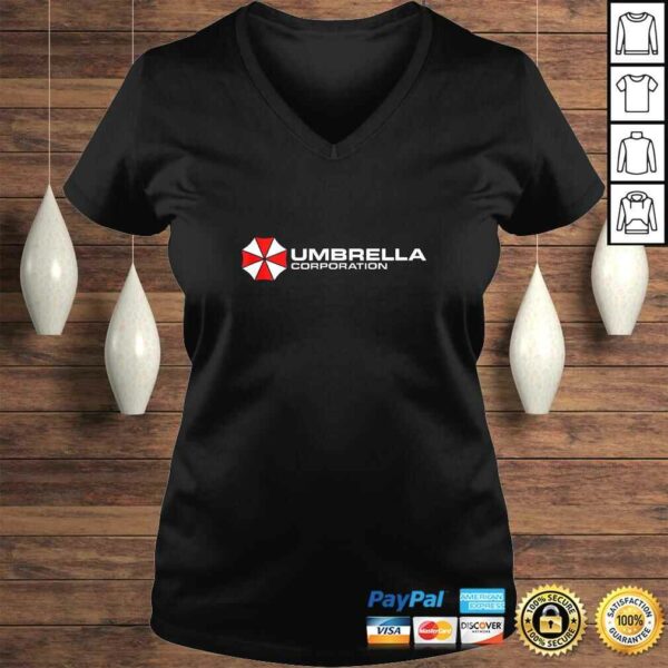 Umbrella Corporation Evil Zombie Company Logo Tee T-Shirt