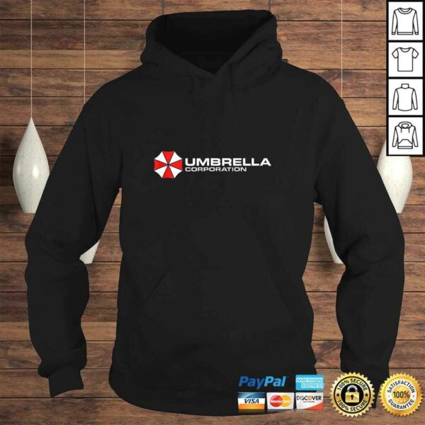 Umbrella Corporation Evil Zombie Company Logo Tee T-Shirt