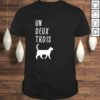 Un Deux Trois CaShirt Funny French Teacher Gift