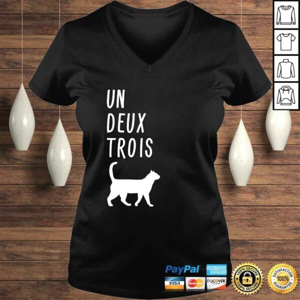 Un Deux Trois CaShirt Funny French Teacher Gift