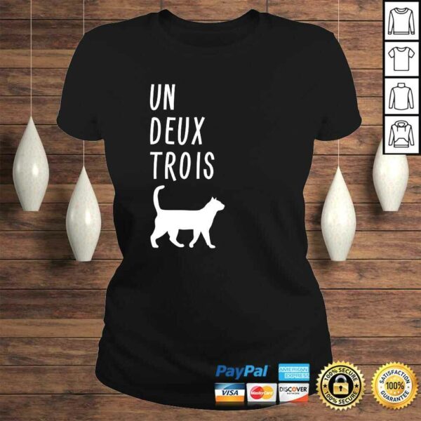 Un Deux Trois CaShirt Funny French Teacher Gift