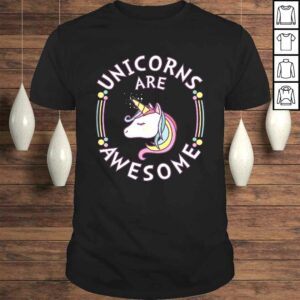Unicorns Are Awesome – Cool Unicorn TShirt Unicorns Are Awesome – Cool Unicorn TShirt