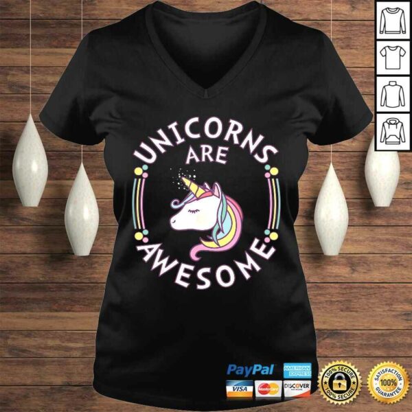 Unicorns Are Awesome – Cool Unicorn TShirt