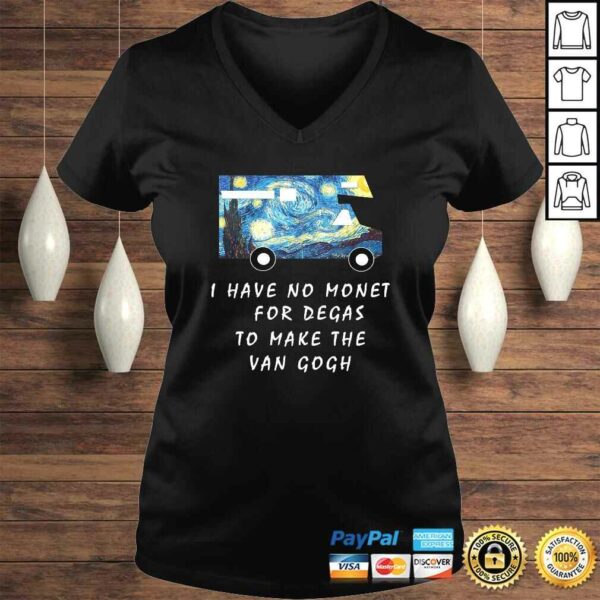 Van Gogh Road Trip Shirt Funny Caravan Camping Tee Gift