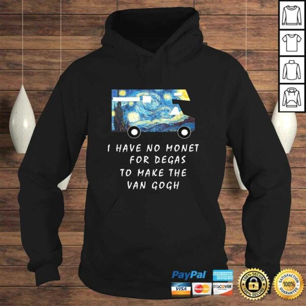 Van Gogh Road Trip Shirt Funny Caravan Camping Tee Gift