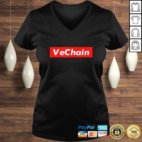 VeChain Shirt – Cryptocurrency Shirt – For Men For Women Red