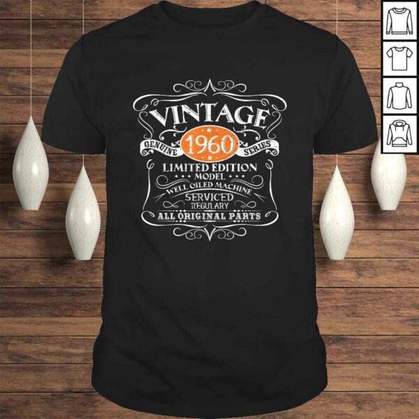 Vintage 1960 60th Birthday All Original Parts Shirt