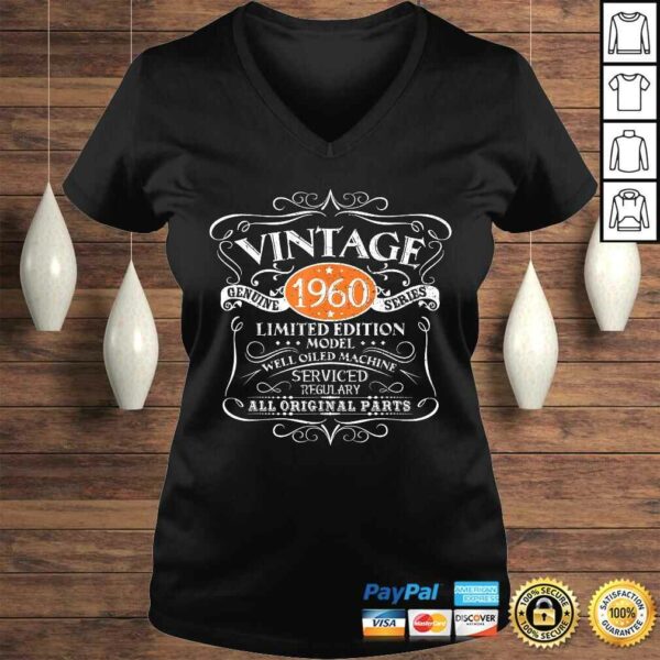 Vintage 1960 60th Birthday All Original Parts Shirt