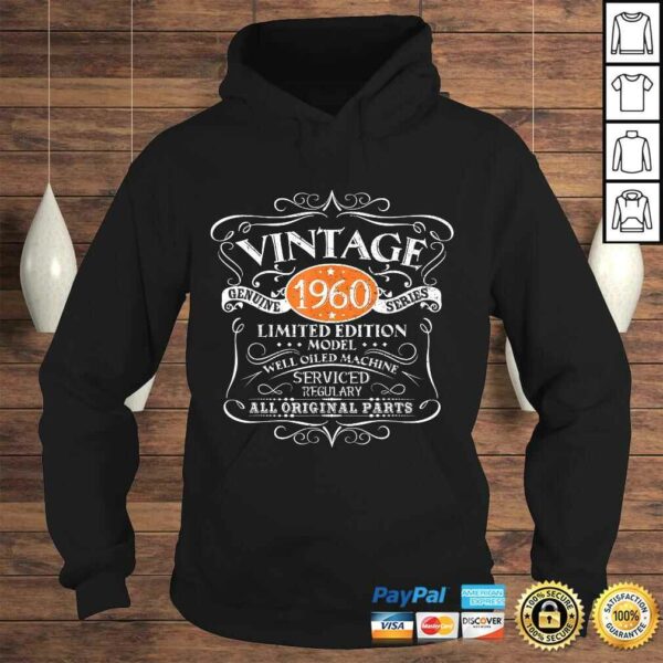 Vintage 1960 60th Birthday All Original Parts Shirt