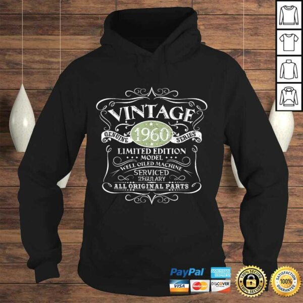 Vintage 1960 60th Birthday All Original Parts TShirt