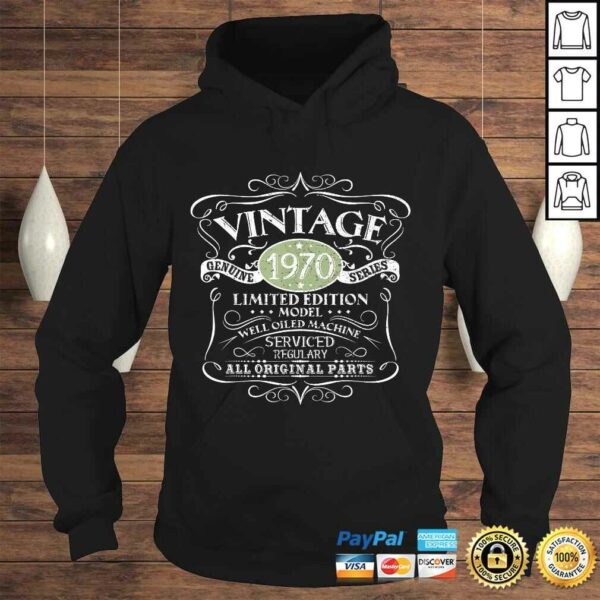 Vintage 1970 50th Birthday All Original Parts Gift Man Woman Shirt