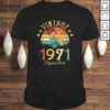 Vintage 1971 Made in 1971 49th birthday 49 years old Gift TShirt