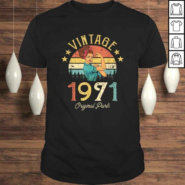 Vintage 1971 Made in 1971 49th birthday 49 years old Gift TShirt