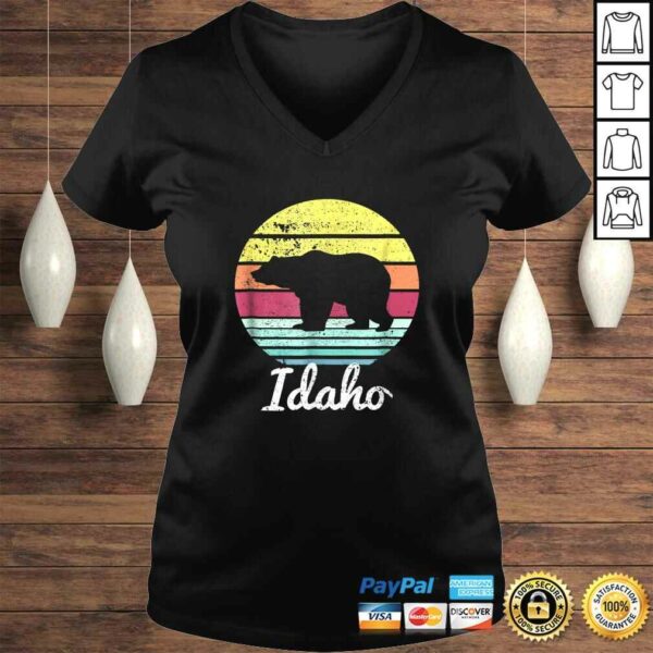 Vintage Retro Id, Idaho Wildlife Bear Adventure TShirt