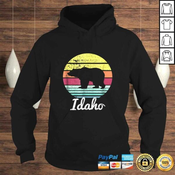 Vintage Retro Id, Idaho Wildlife Bear Adventure TShirt