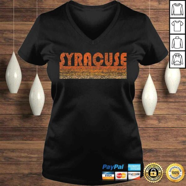 Vintage Retro Syracuse, NY Tee T-Shirt