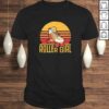 Vintage Roller Girl Skating Shirt – 80’s Vibe Roller Skate