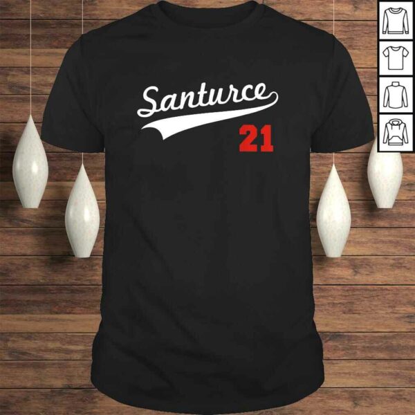 Vintage Santurce 21 Puerto Rico Baseball Shirt for Men