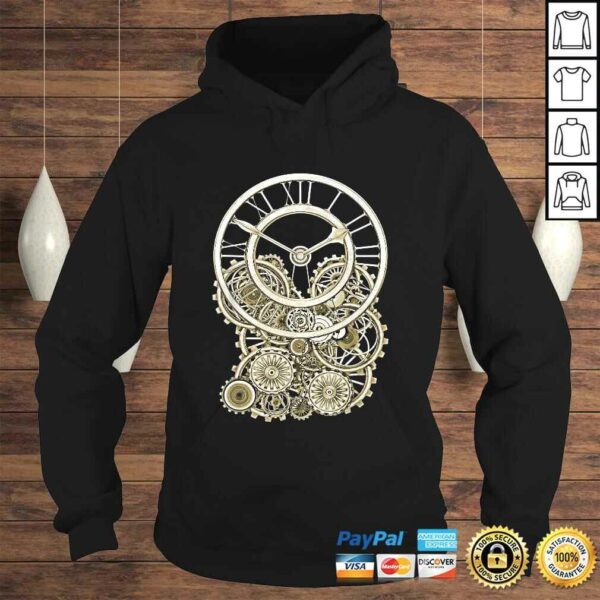 Vintage Style Elegant Steampunk Clock Shirts