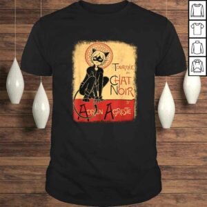 Vintage Tournee du Chat Noir Black Cat French Gift Top Vintage Tournee du Chat Noir Black Cat French Gift Top