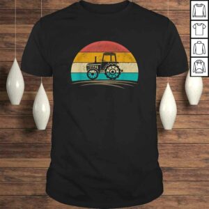 Vintage Tractor Ranch Retro 70s Distressed Farmer Men Women V-Neck T-Shirt Vintage Tractor Ranch Retro 70s Distressed Farmer Men Women V-Neck T-Shirt